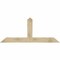 Ekena Millwork Portland Rough Sawn Timber Gable Bracket, Douglas Fir, 72"W x 30"H x 4"D x 6"F, 10/12 Pitch GBW072X30X0406POR00RDF - alternate 1